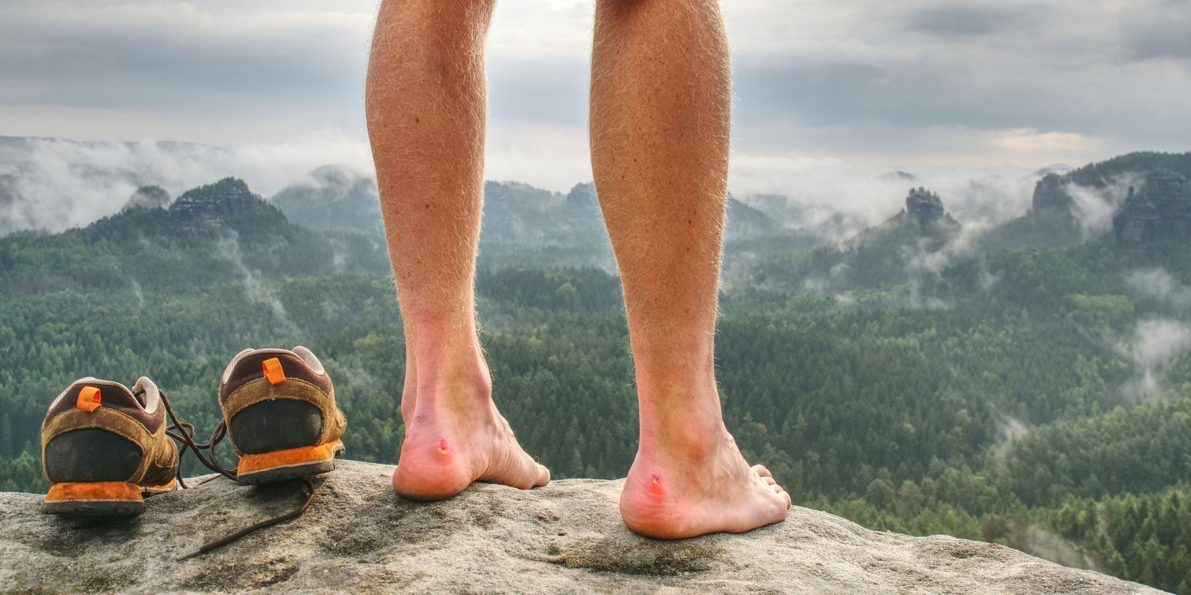 Blasen beim Wandern vermeiden