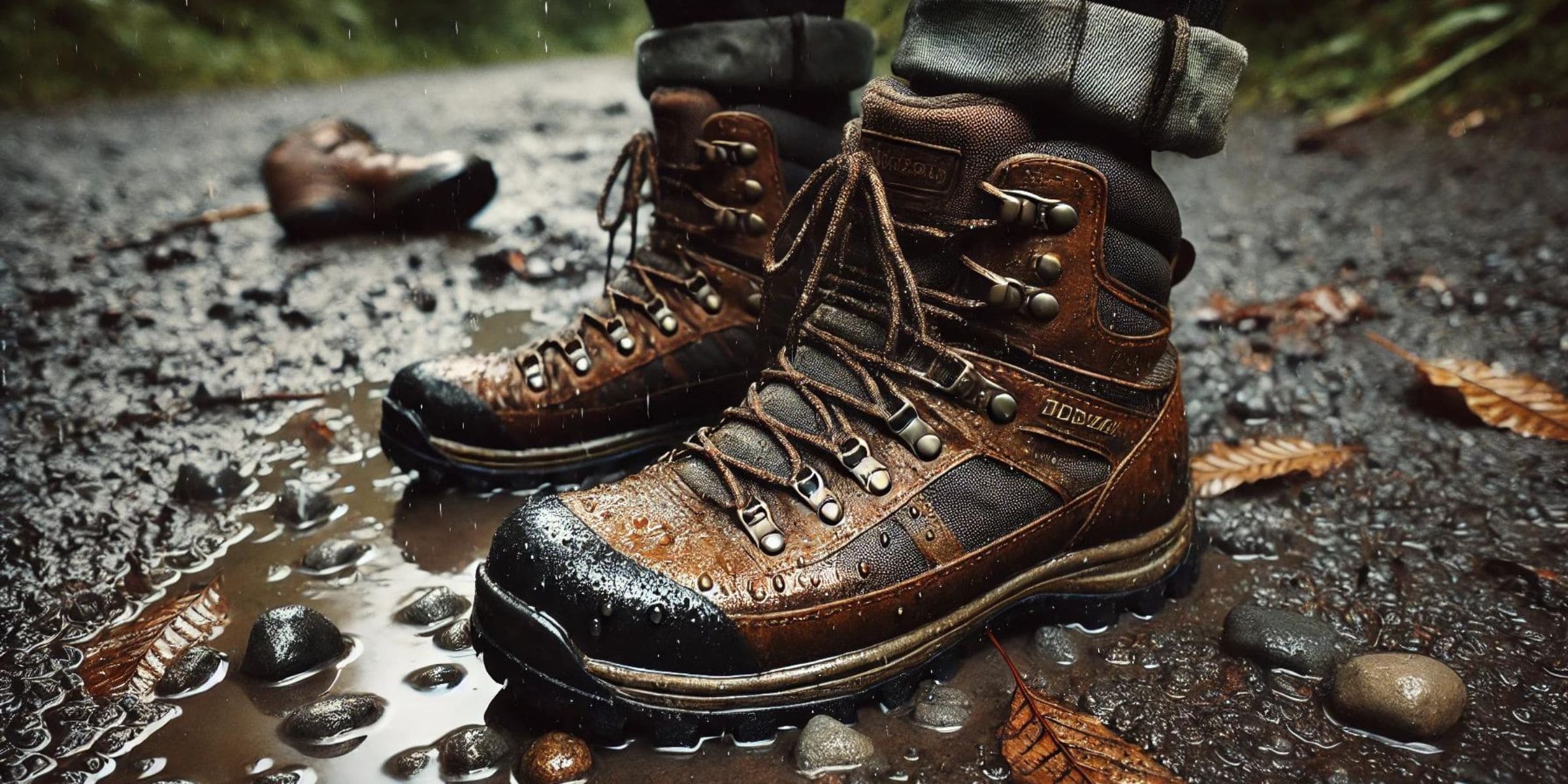 Nasse Wanderschuhe trocknen