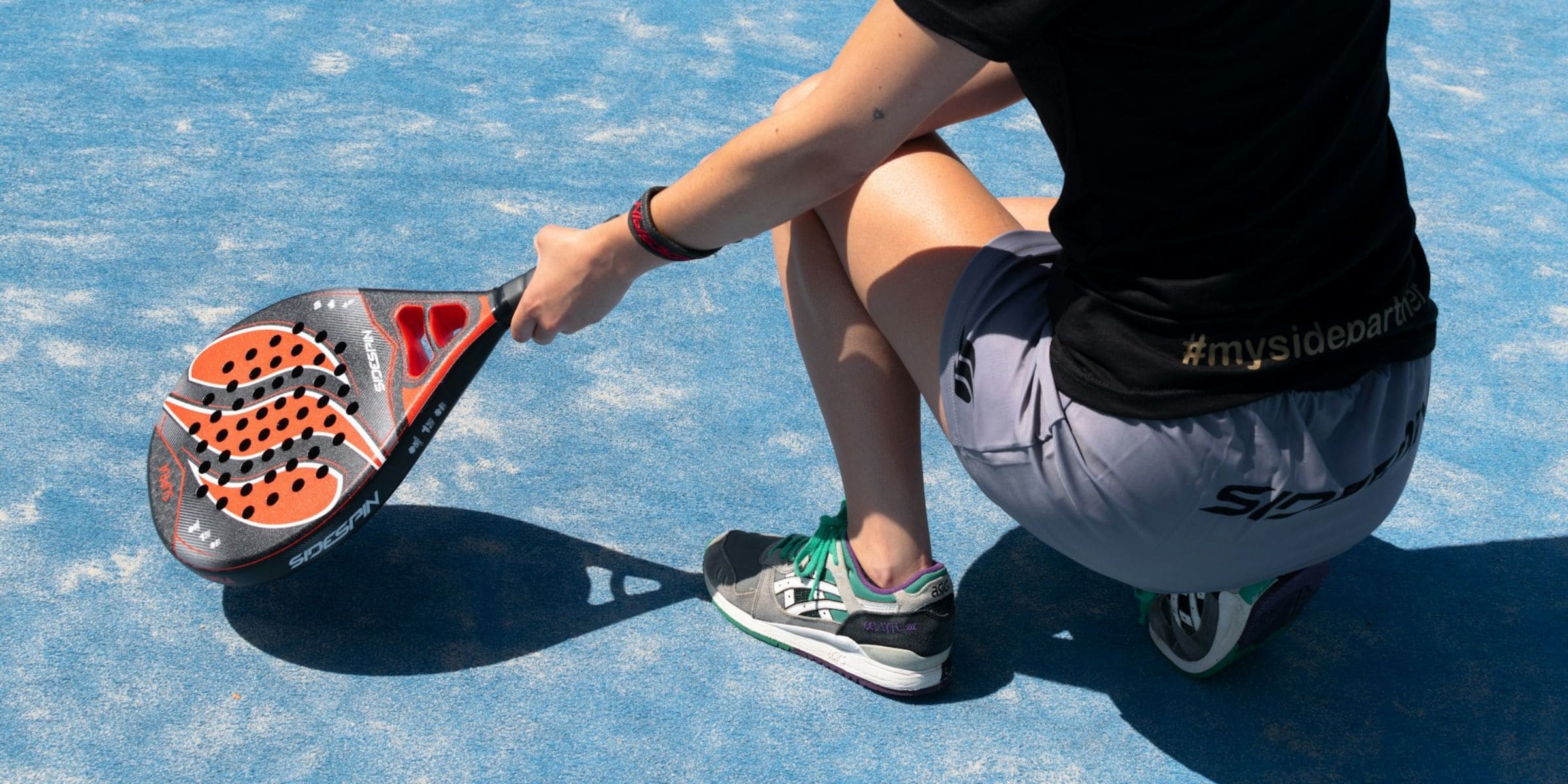 Padel Spielen schmerzende Füsse