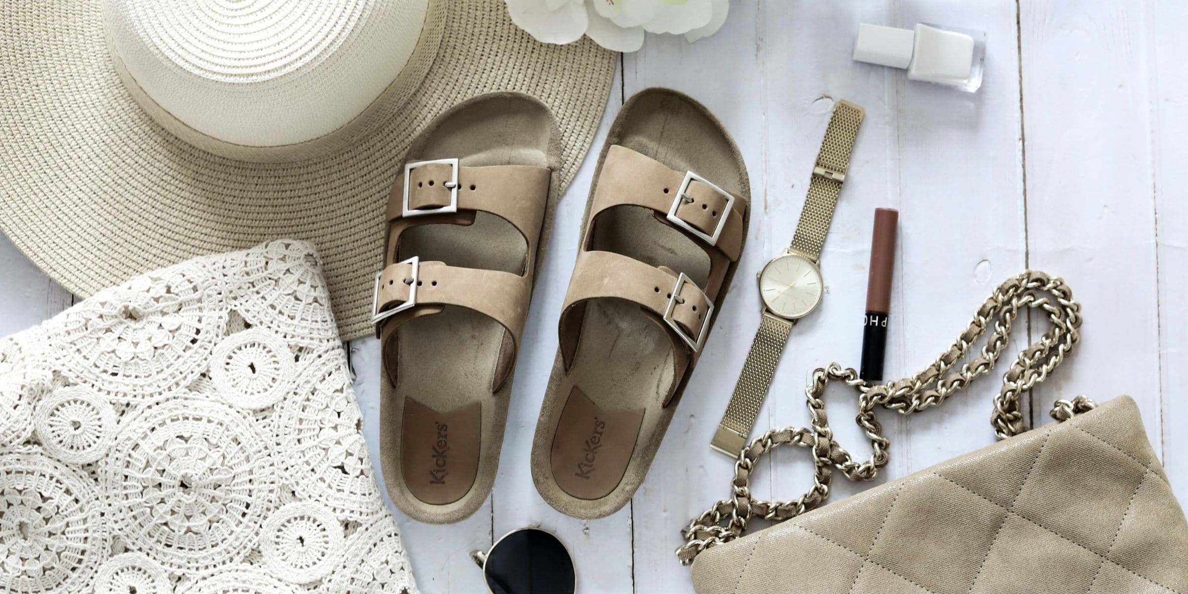 Sommerschuhe mit orthopädischen Einlagen