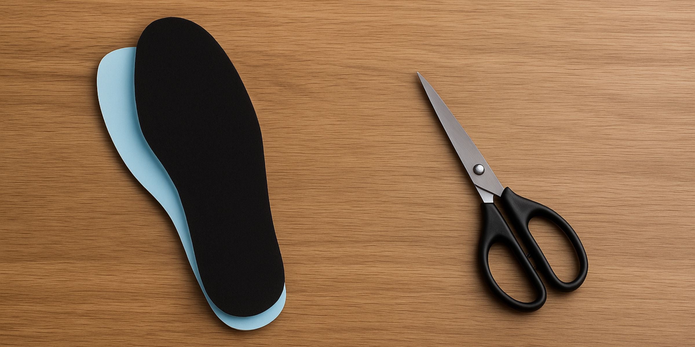 Tutorial zum zuschneiden einer Schuheinlage