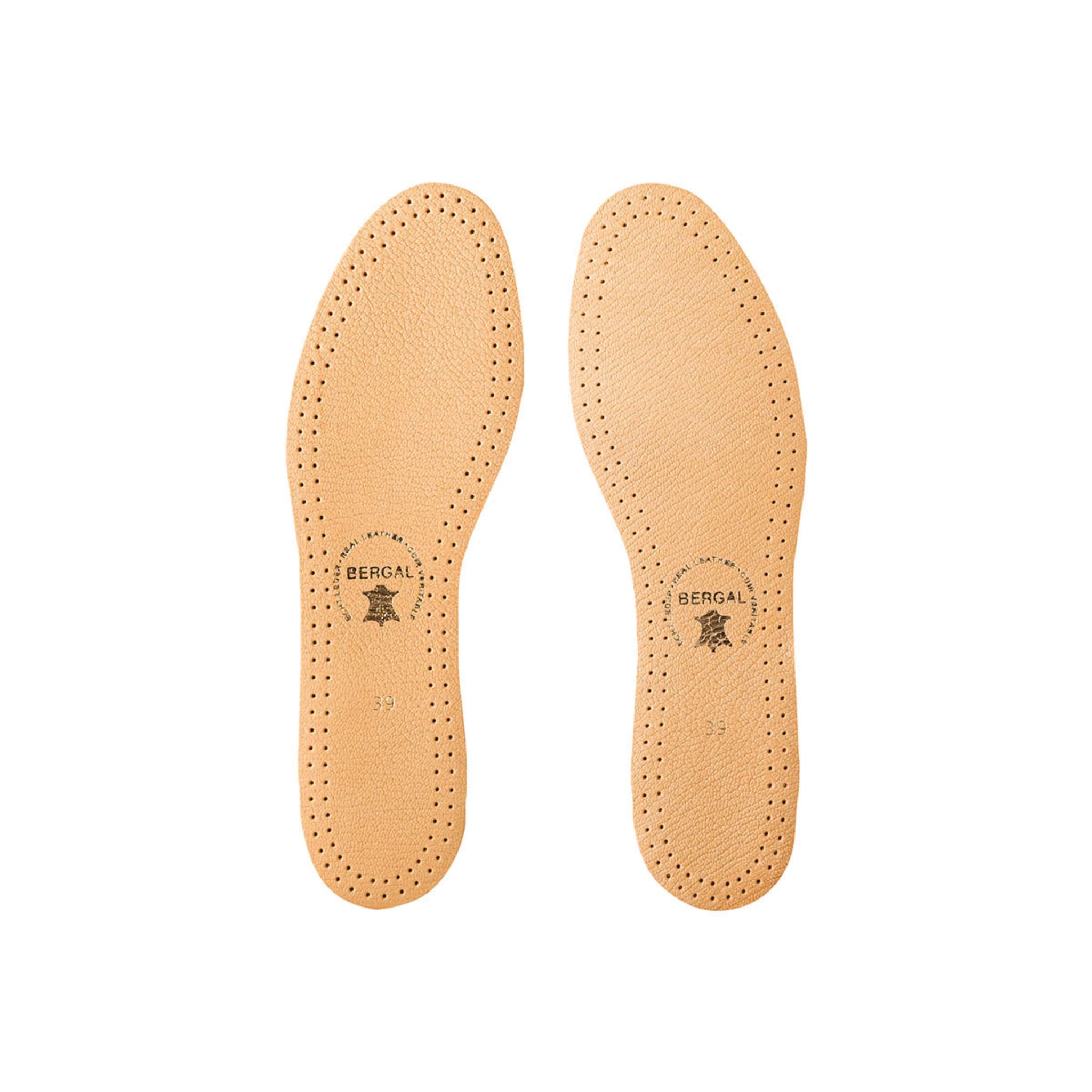 Atmungsaktive Ledereinlegesohle für Business-Schuhe