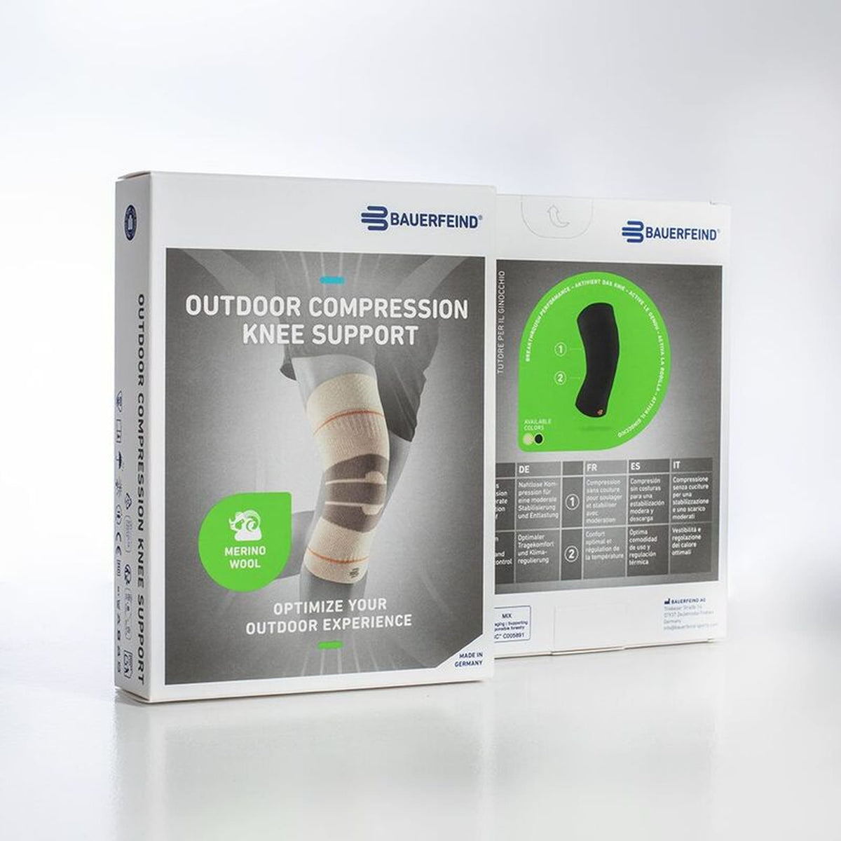 Bauerfeind Outdoor Compression Knee Support