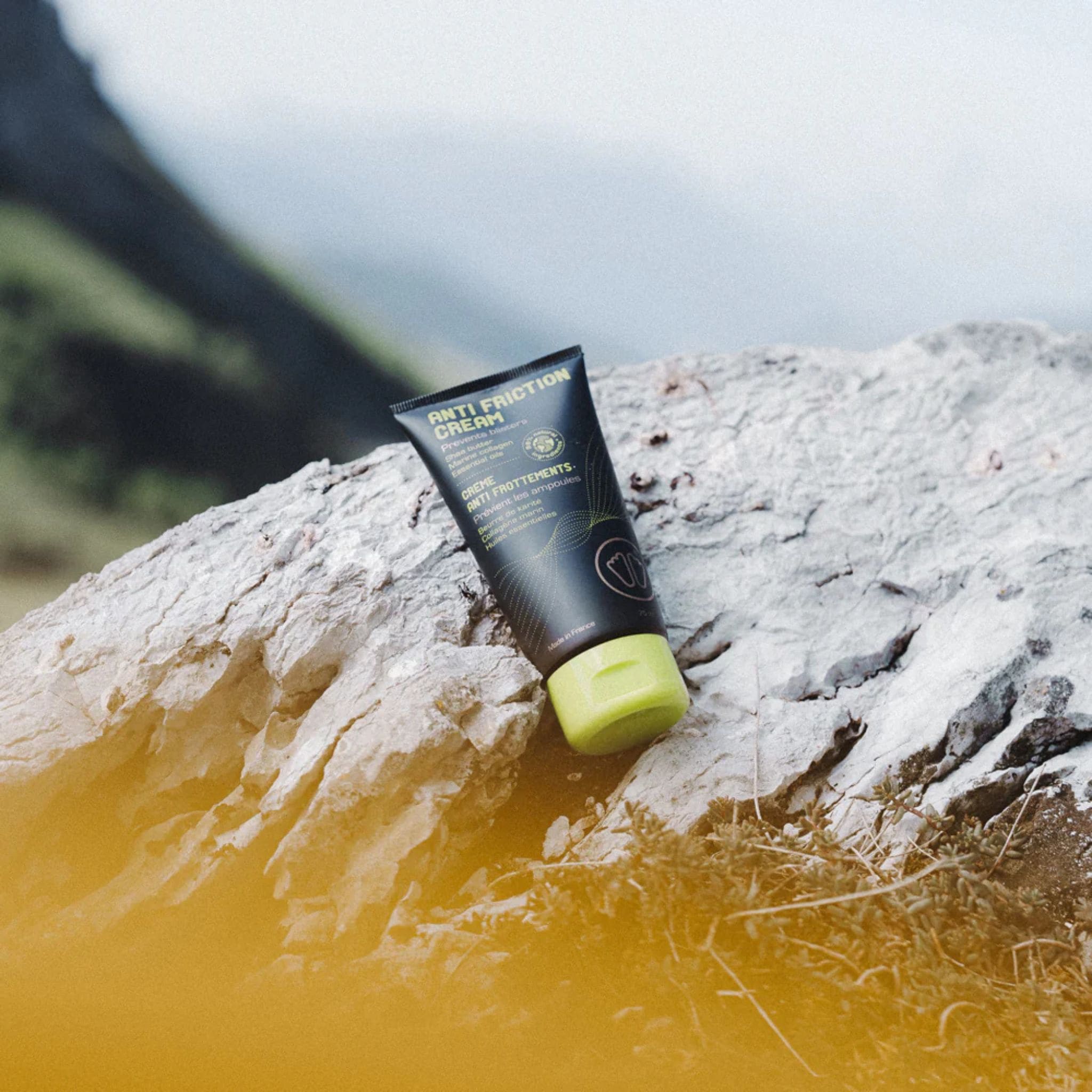 Creme gegen Blasen beim Wandern