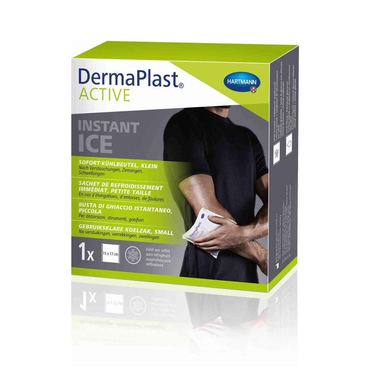 DermaPlast ACTIVE Instant Ice – Sofort-Kühlbeutel 15 x 17 cm