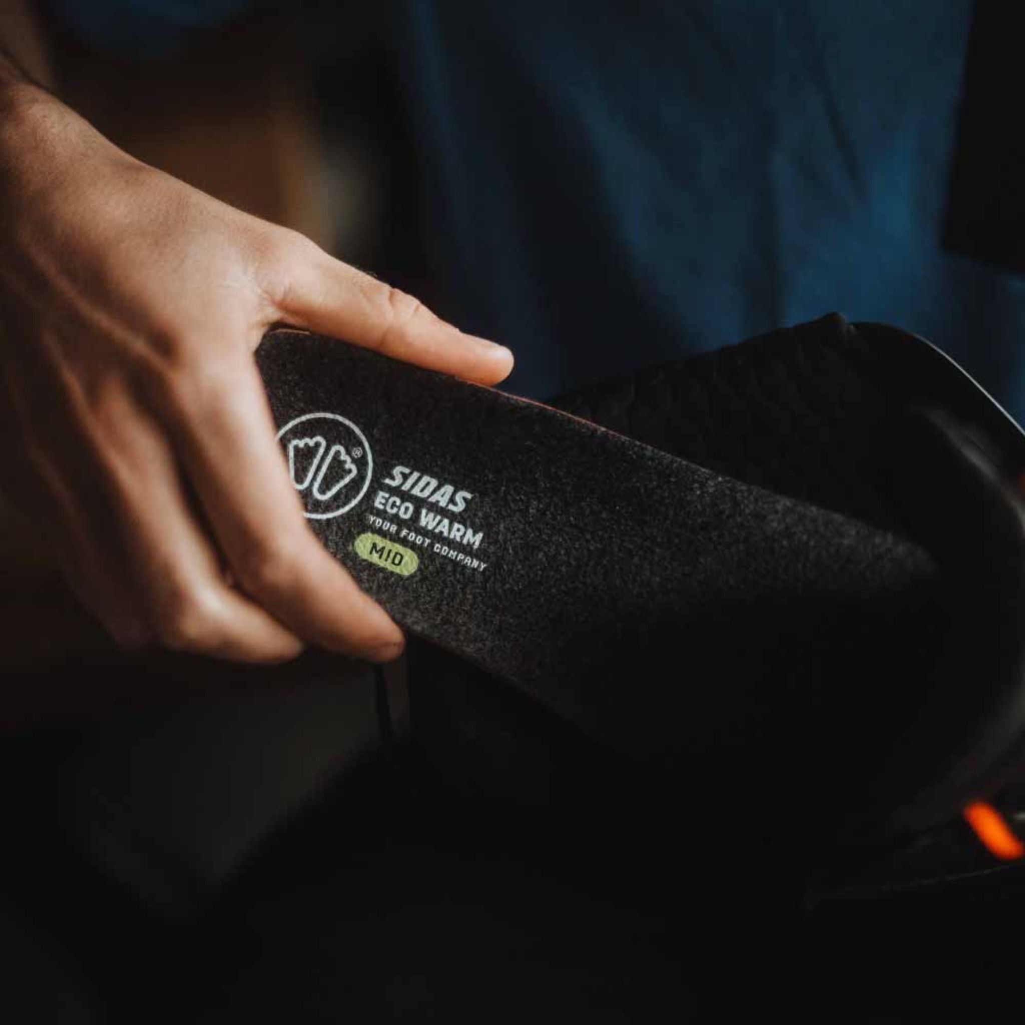 Einlegesohle Skischuhe tiefes Fussgewölbe