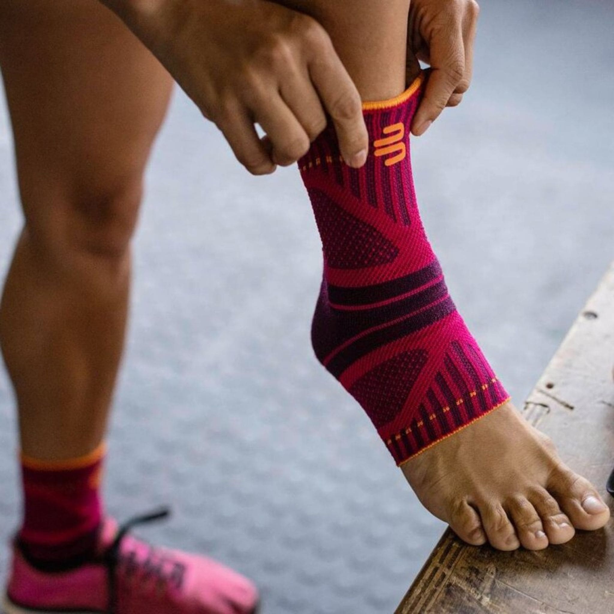 Sprunggelenksbandage Training und Wettkampf