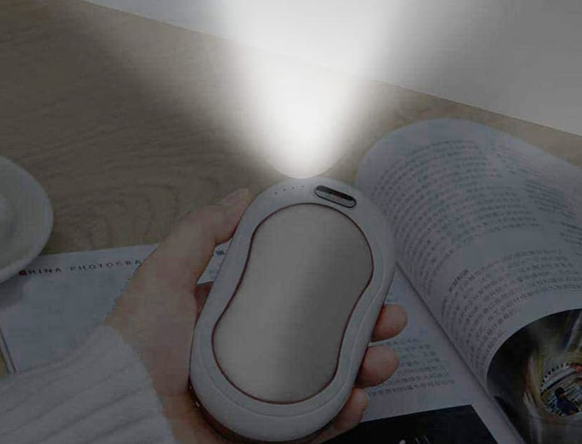 Handwärmer mit Taschenlampe