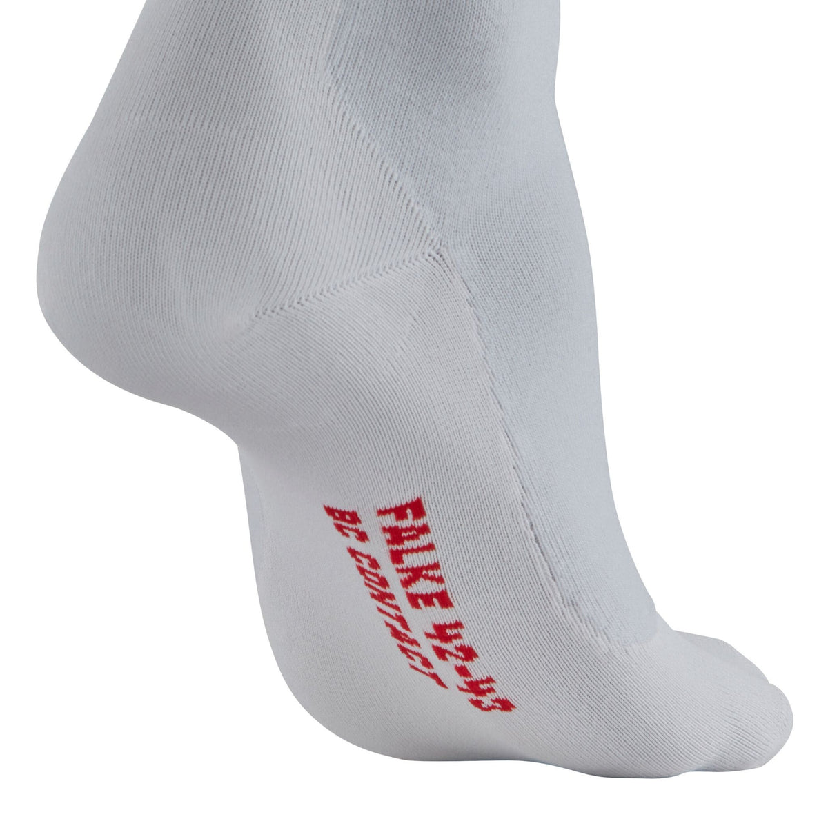 Rennradsocken Weiss