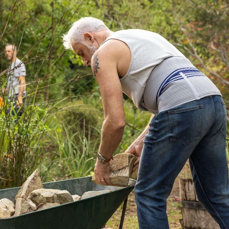 Rückenbandage bei Rückenschmerzen
