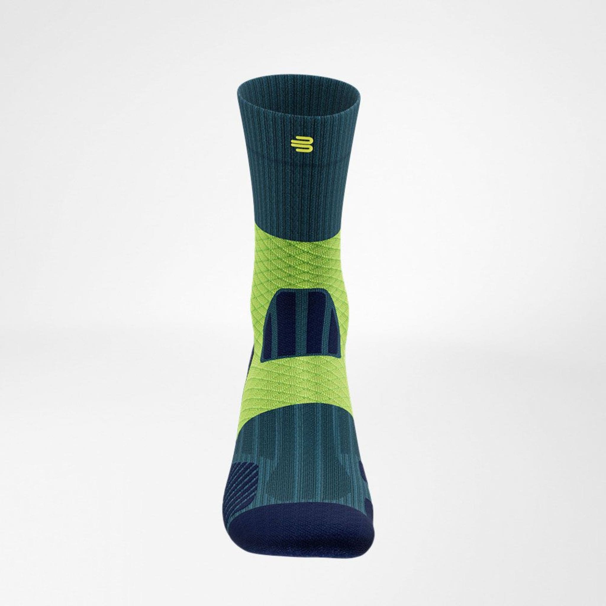 Trail Run Mid Cut Socks Teal