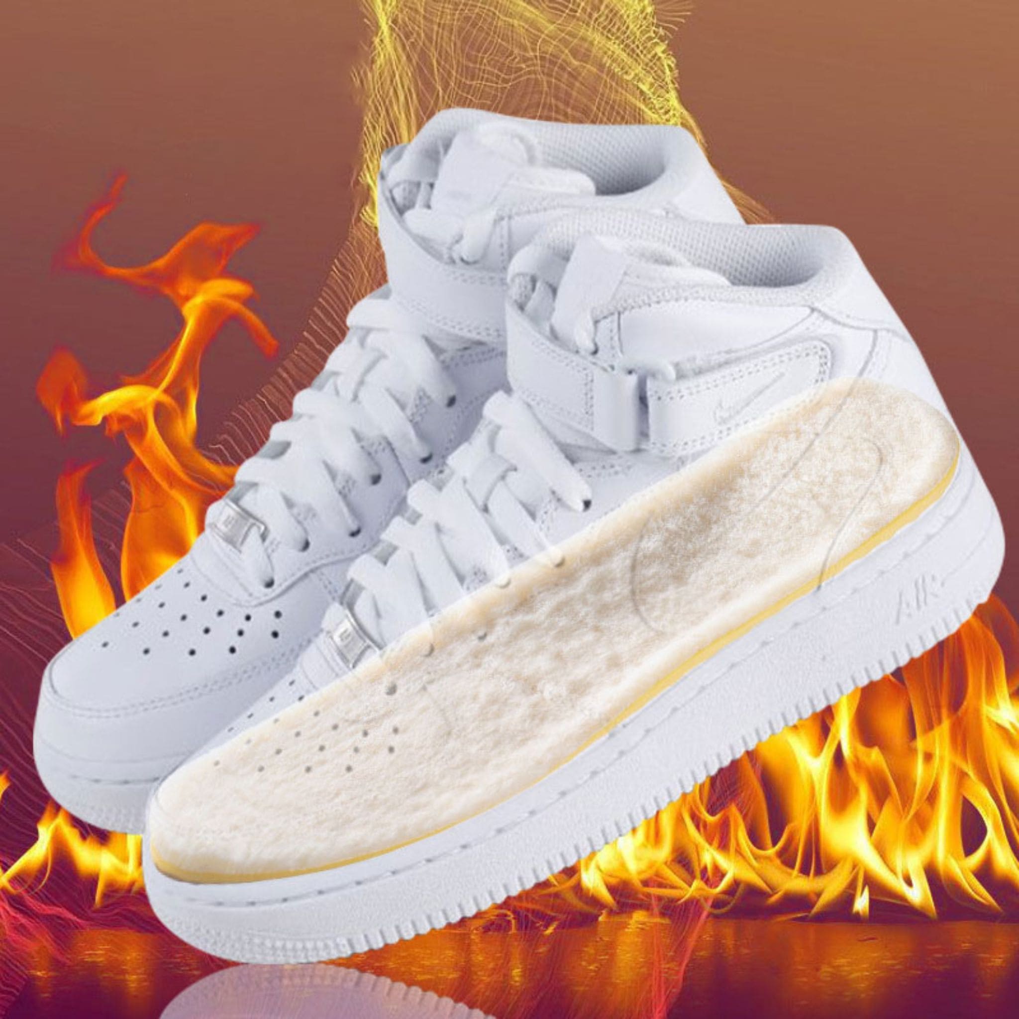 Wärmesohle für Sneakers