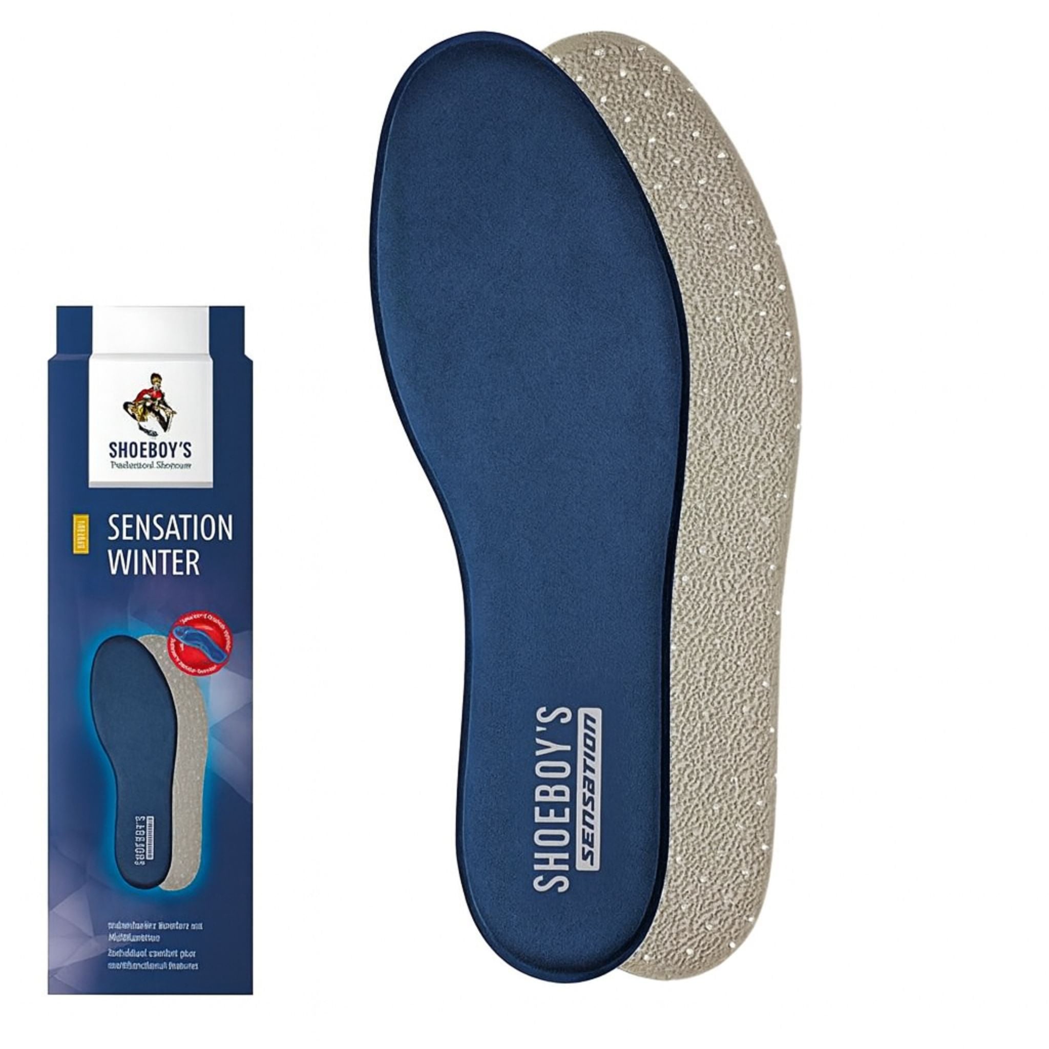 Weiche federnde Wärmesohle