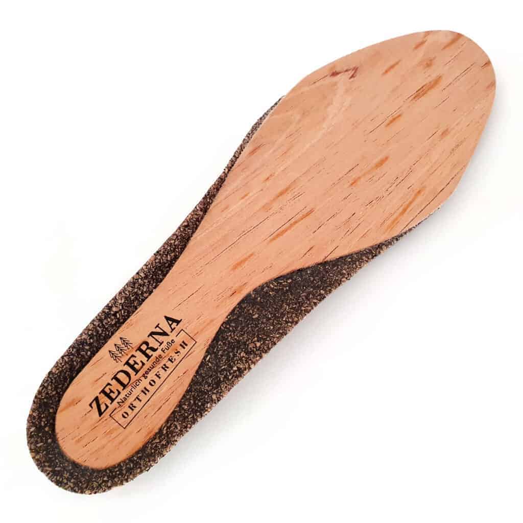 Zederna Zedernholzsohle mit Kork