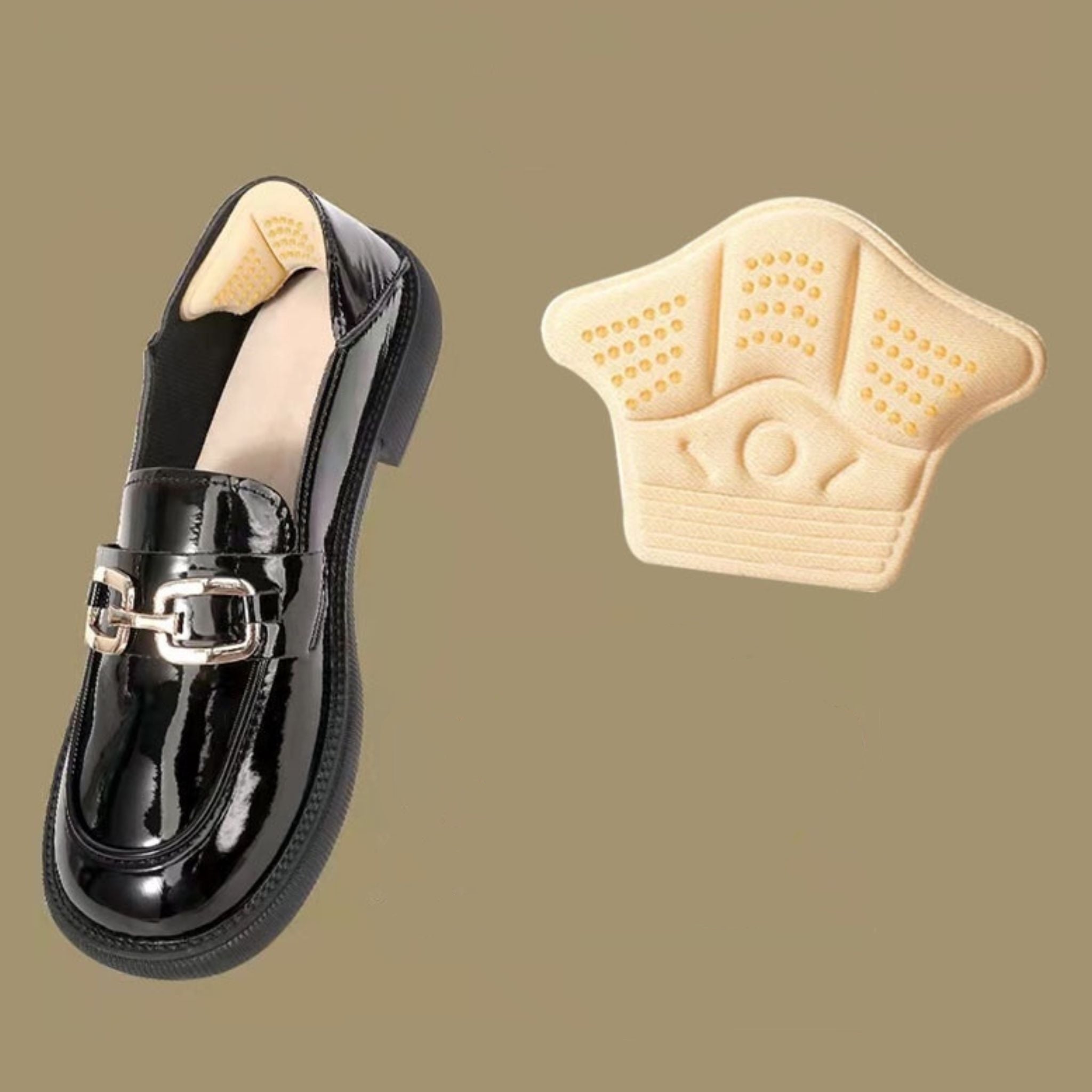 einklebbares Polster zum Grössenausgleich