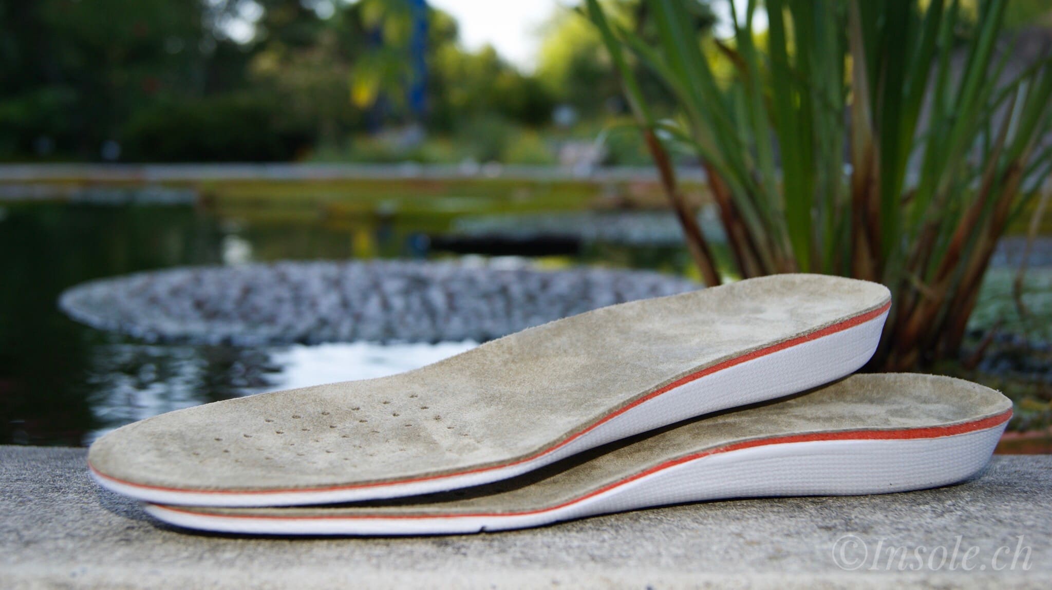 Naturleder Schuheinlage mit 2.5cm Erhöhung