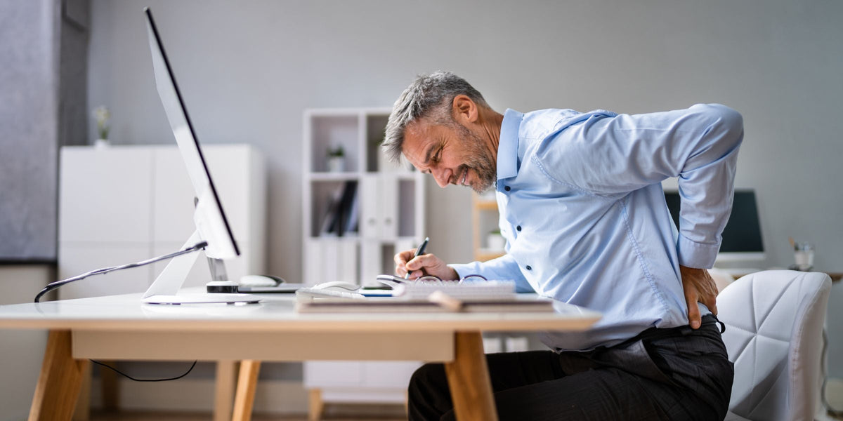 Bürojob schlechte Körperhaltung