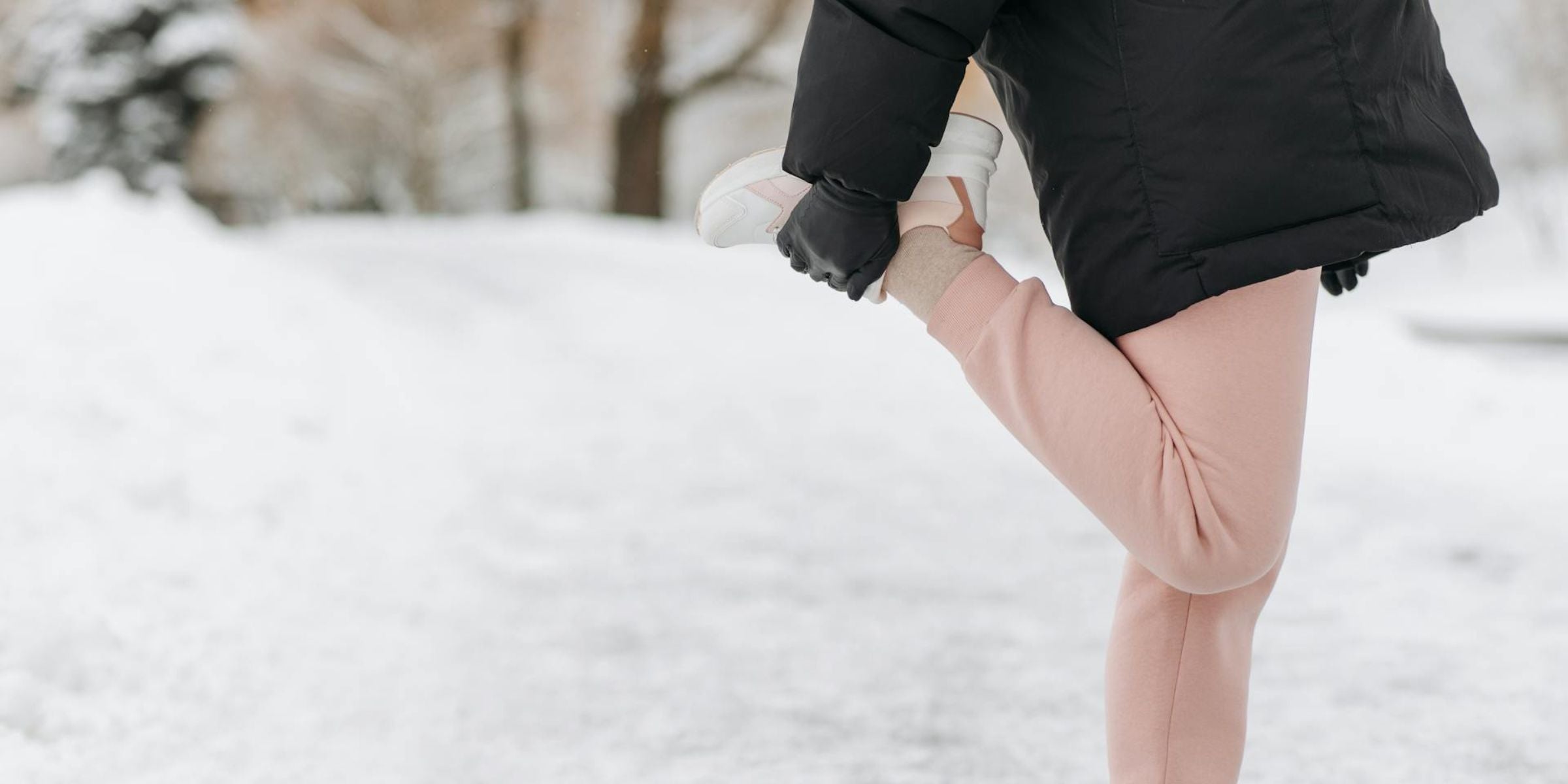 Steife Knie im Winter