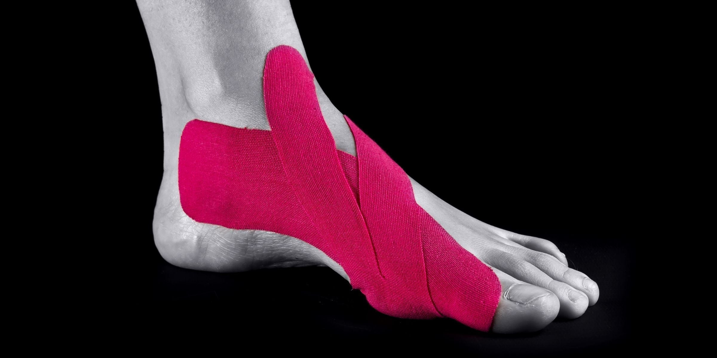 Tape-Verband bei Hallux Valgus