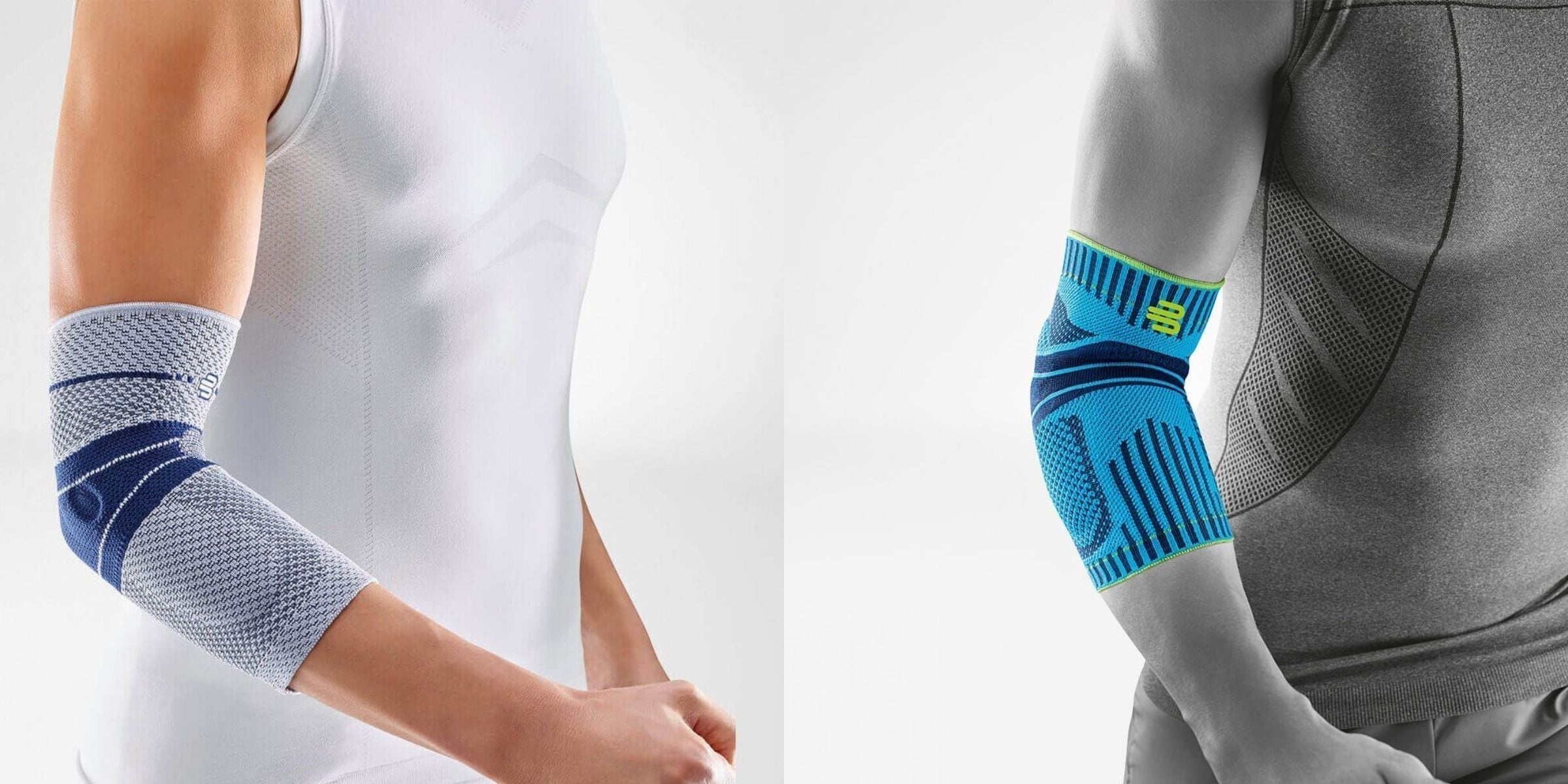 Vergleich EpiTrain und Sports Elbow Support