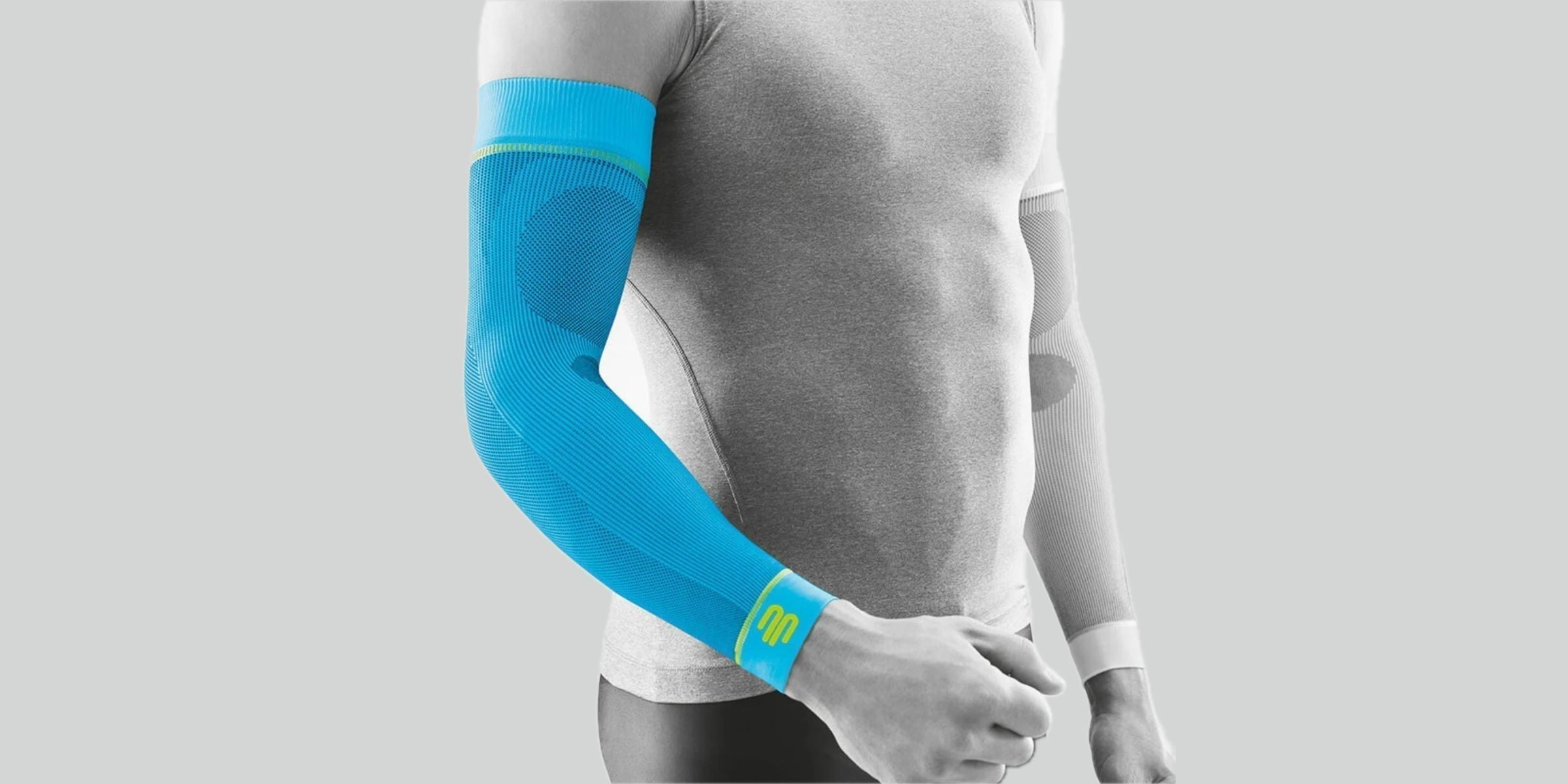 Wirkung einer Kompressionsbandage auf Körper