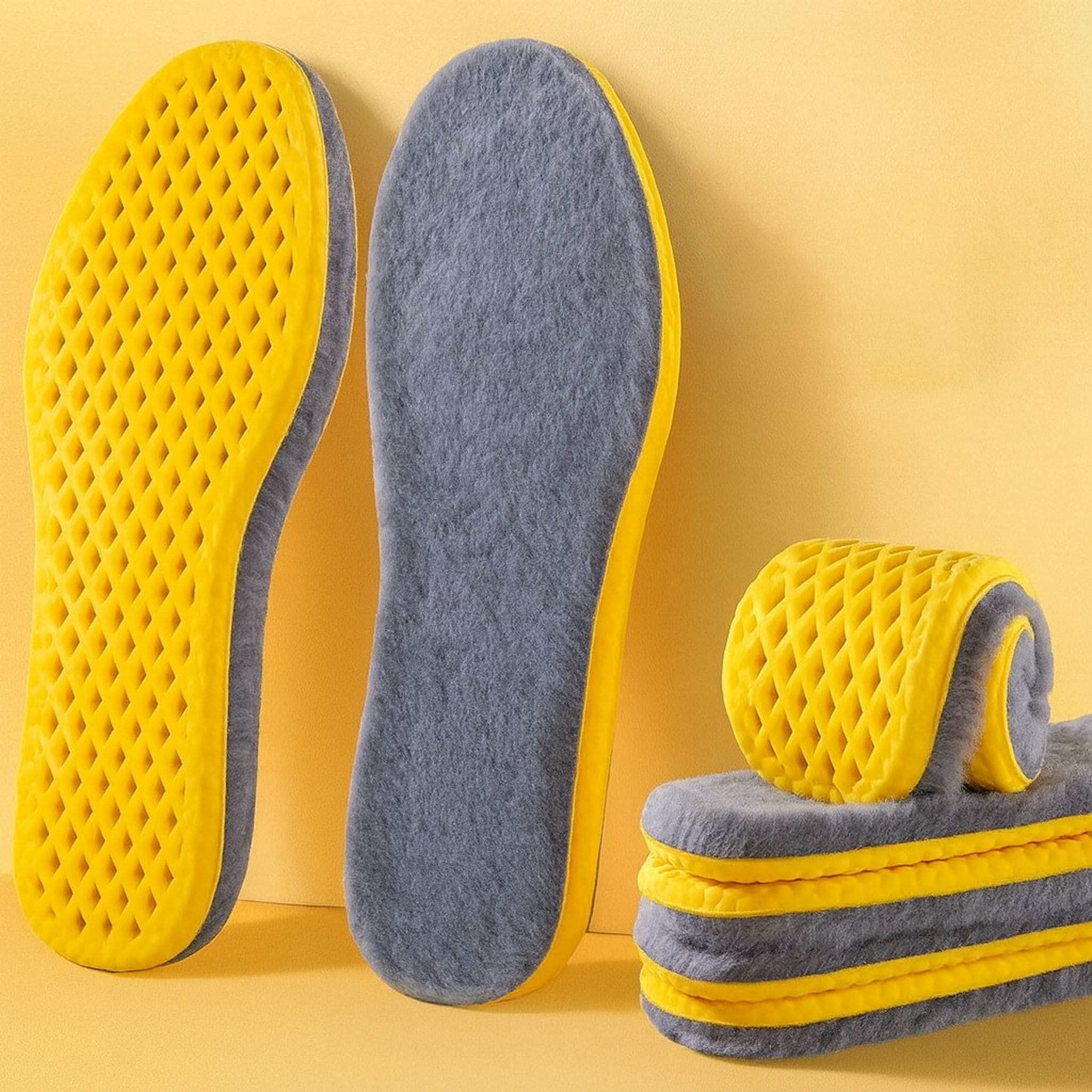 Atmungsaktive Wärmesohle gegen Fussschweiss