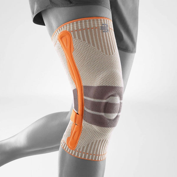 Bauerfeind Outdoor Knee Support – Kniebandage zum Wandern mit Merinowolle
