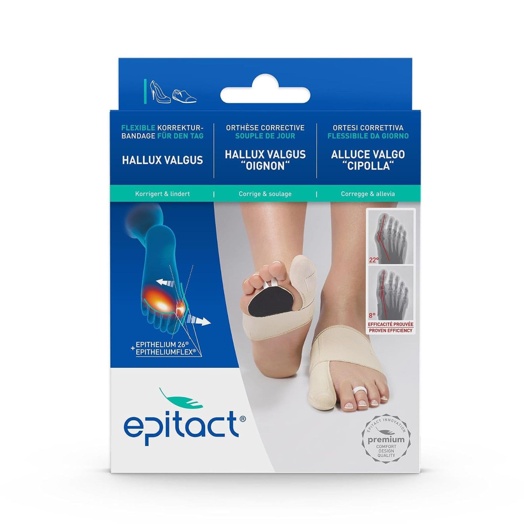Epitact DOPPELSCHUTZ-KORREKTURBANDAGE