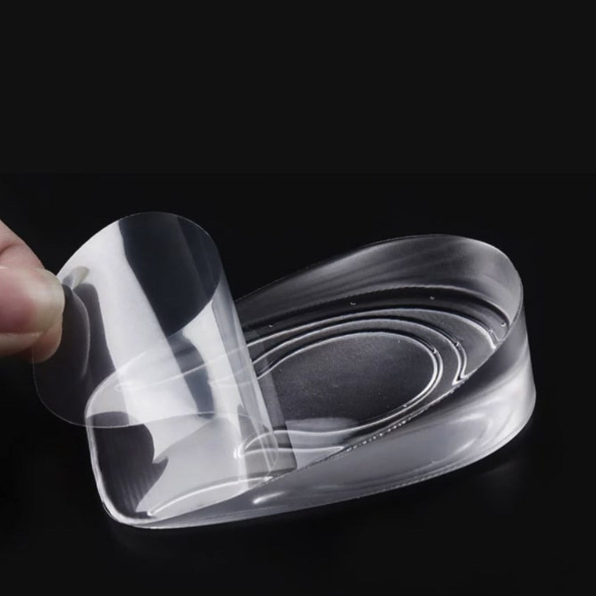 Gel-Fersenkeil 2 cm im Schuh
