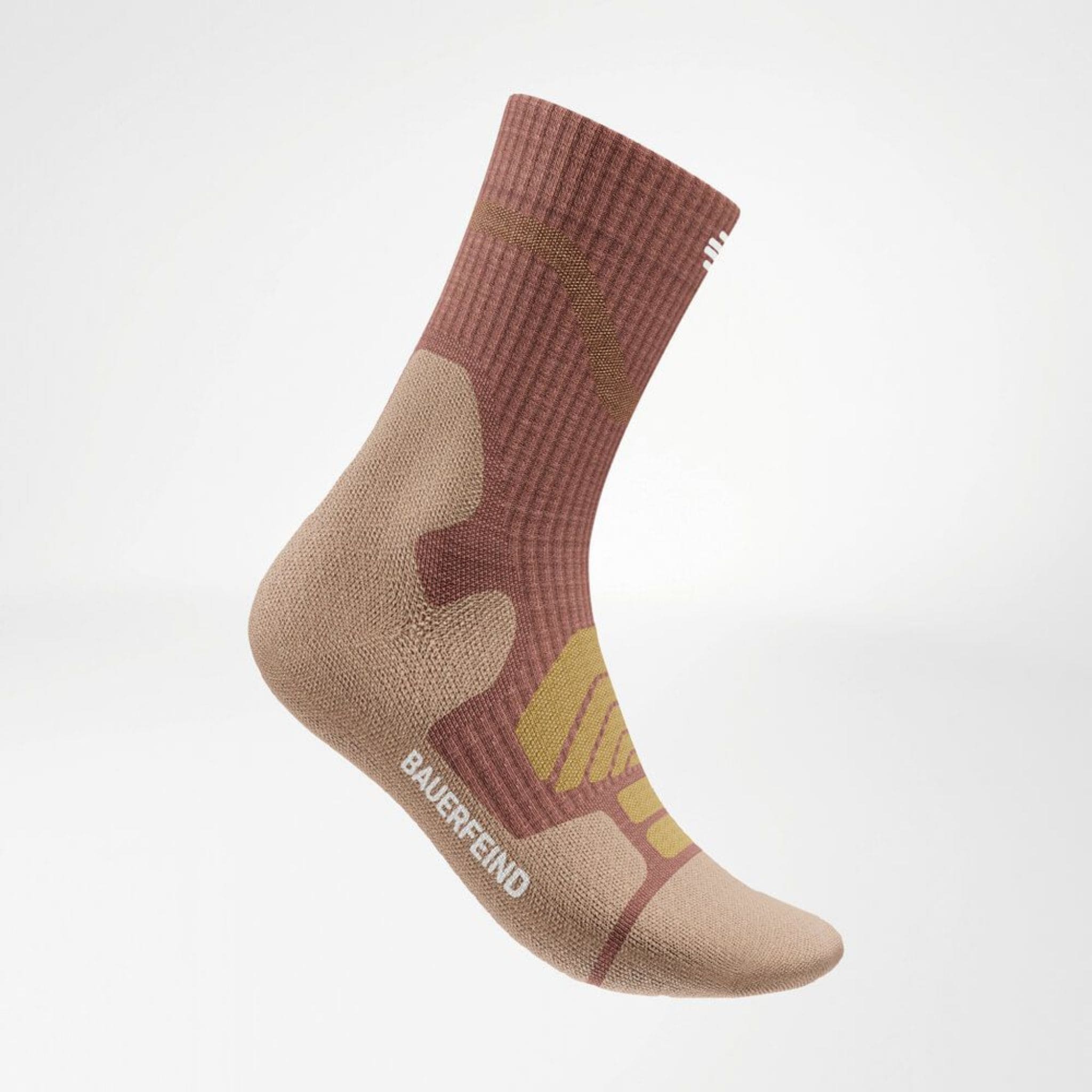Outdoor Merino Mid Cut Socks Coral