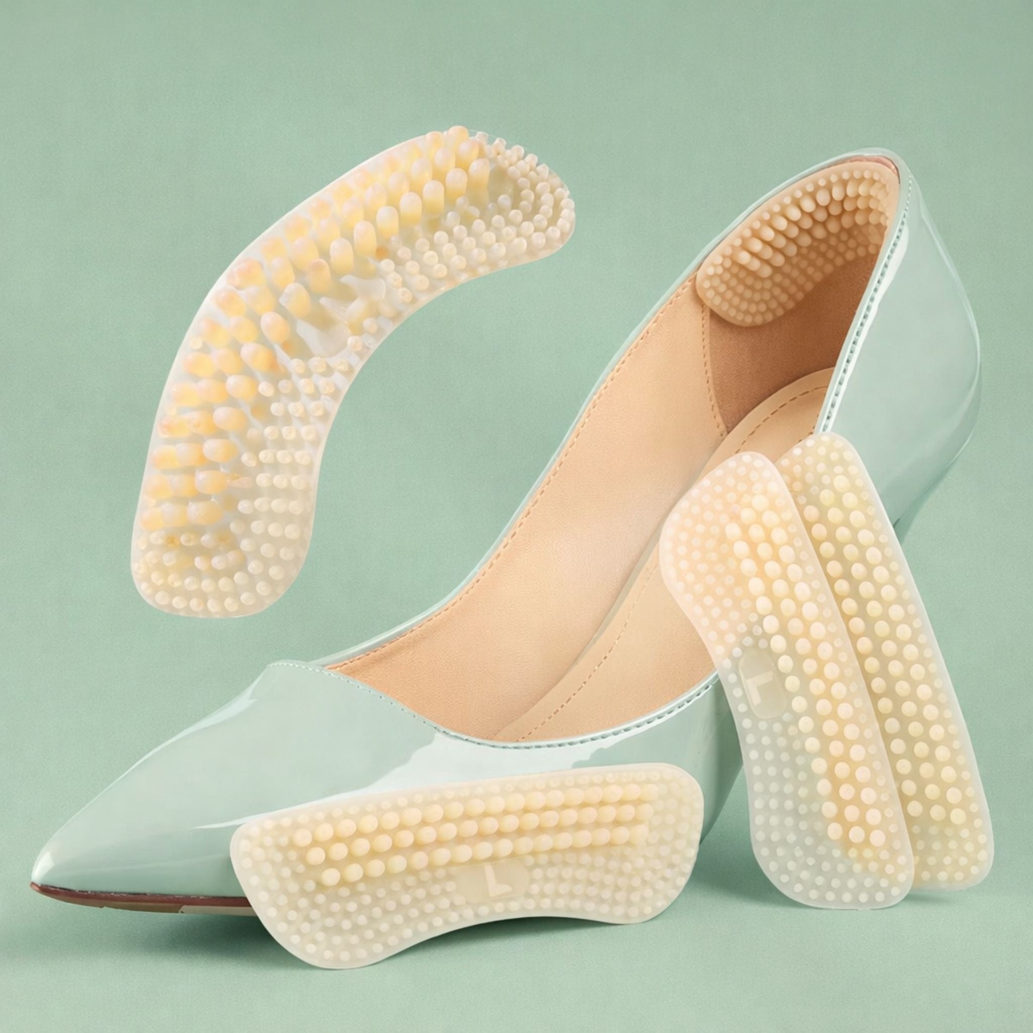 Schuhplaster gegen Herausrutschen