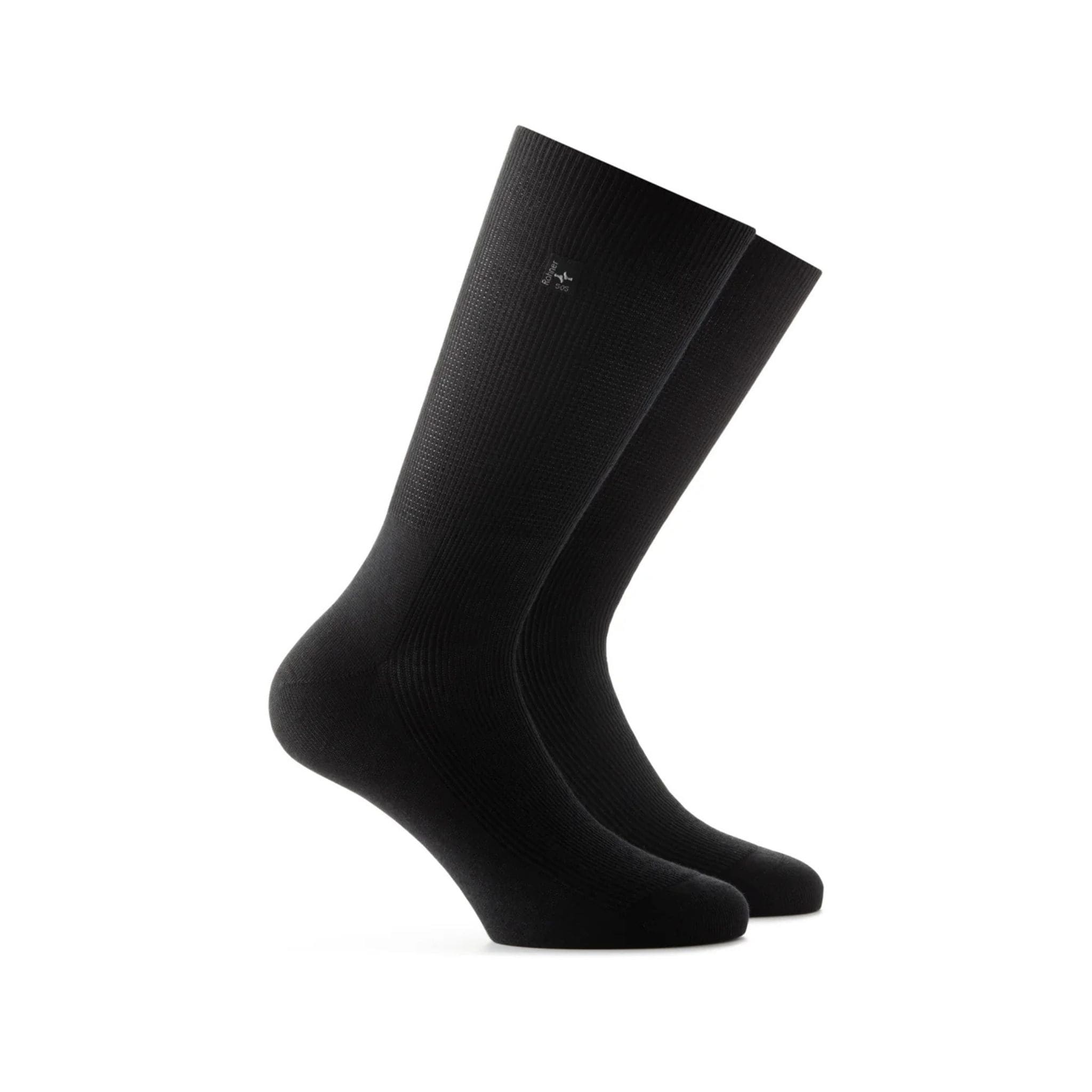 Schwarze Diabetiker Socke von Rohner