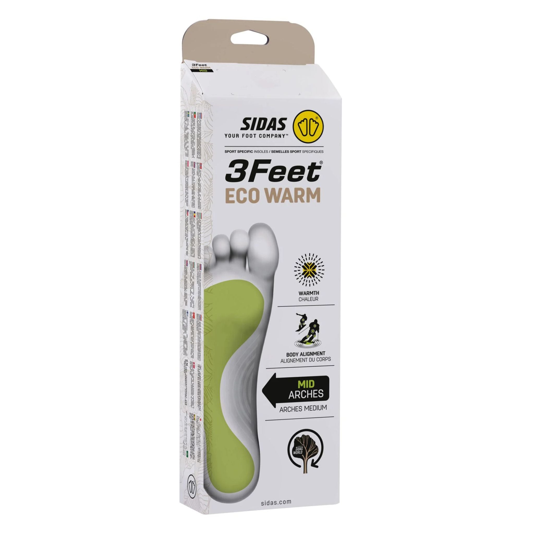 Sidas 3Feet® Eco Warm Mid