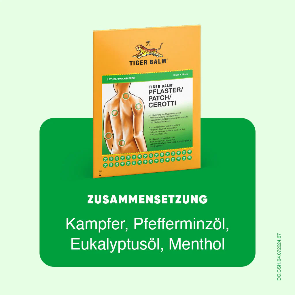 Tigerbalsam Wärmepflaster