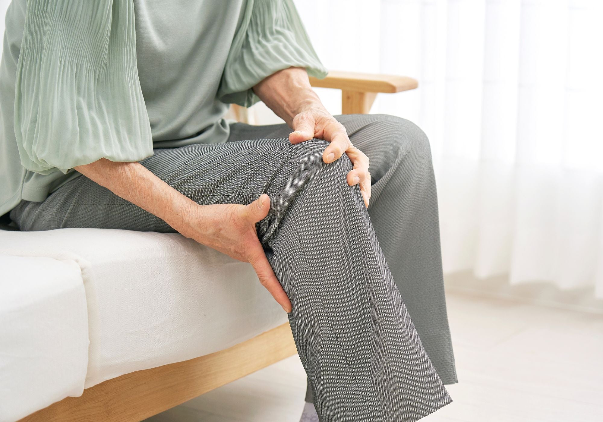 Wärme bei Knieschmerzen