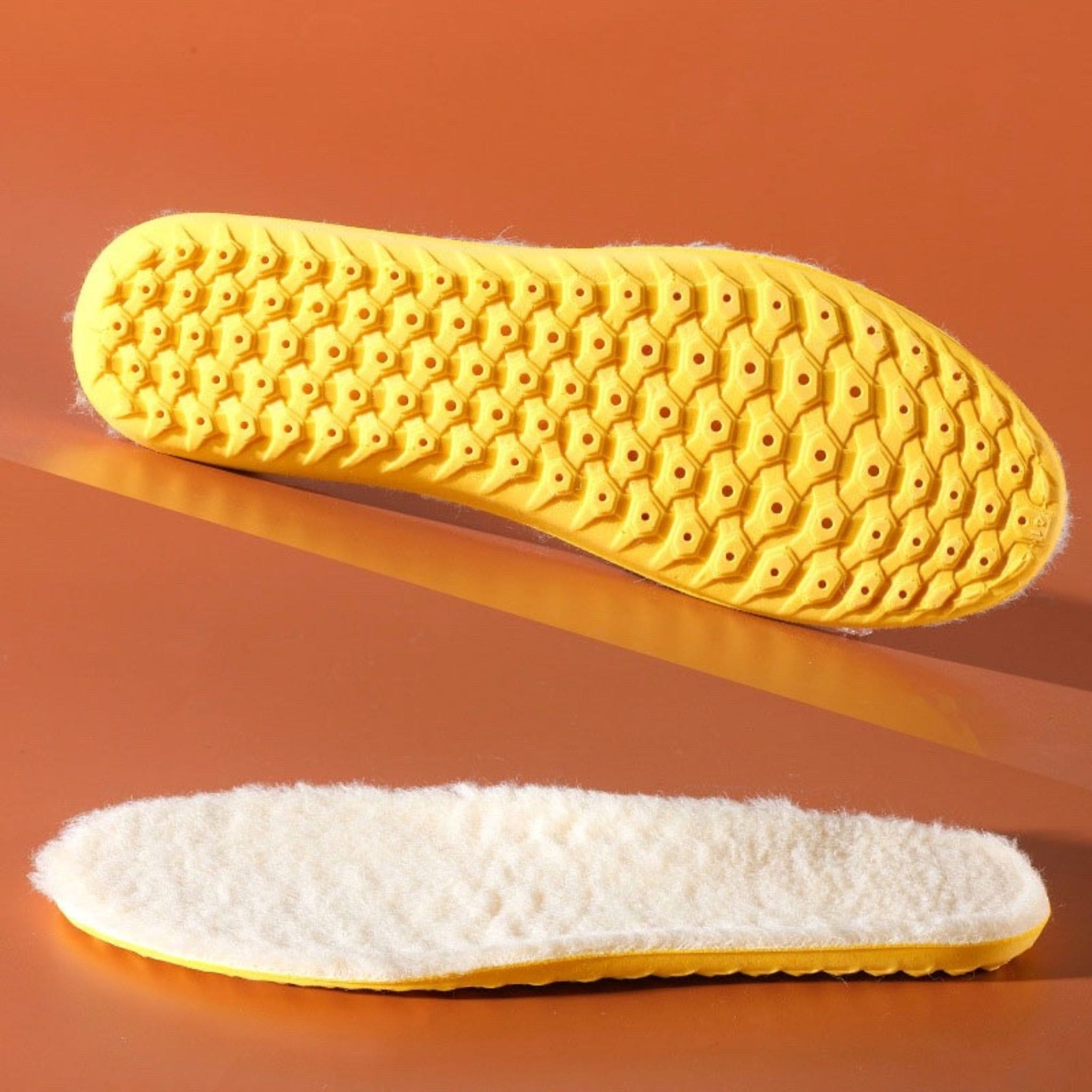 Wollsohle für Turnschuhe