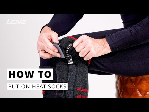 Heizsocken Anziehanleitung