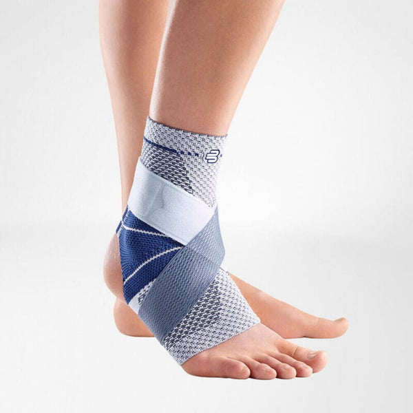 Bauerfeind MalleoTrain S open heel – fersenfreie Sprunggelenkbandage mit Gurtsystem